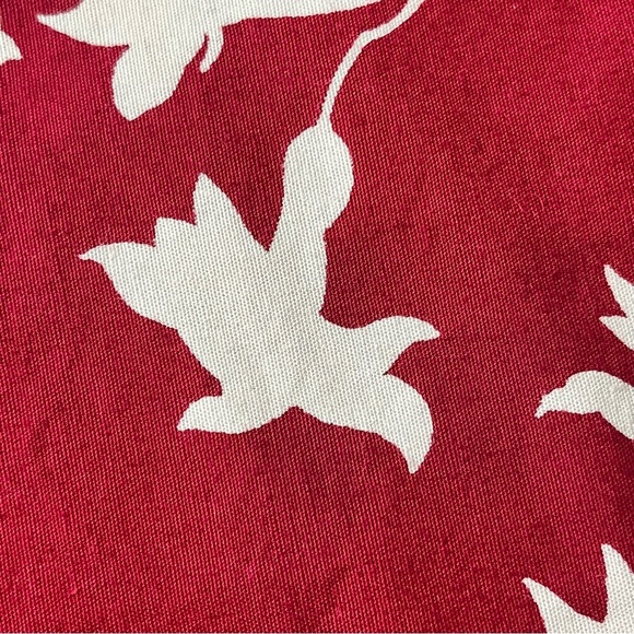 VTG Y2K White Stag 12 Wrap Skirt Hawaiian Floral Cotton Midi Retro Preppy Casual - Picture 7 of 9